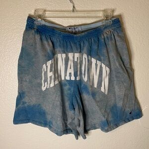 CHINATOWN MARKET TIEDYE UV REACTIVE BASKETBALL SHORTS
